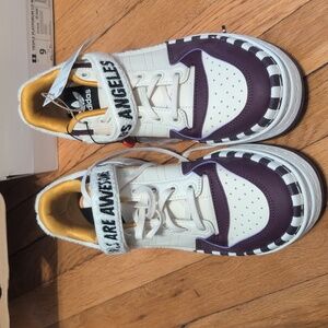 Adidas Forum Triple Platform Lo Sneakers White/Black NIB Size 10 — Streetwear